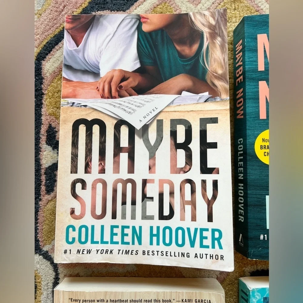 Colleen Hoover Current Reads Book Lot